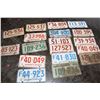 Image 1 : Saskatchewan License Plates inc. (4) Matching Sets