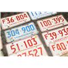 Image 3 : Saskatchewan License Plates inc. (4) Matching Sets