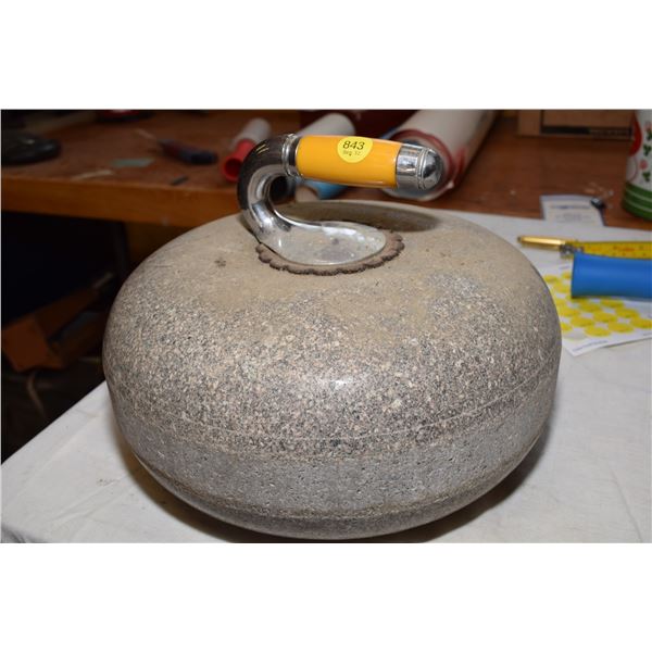 Antique Curling Rock