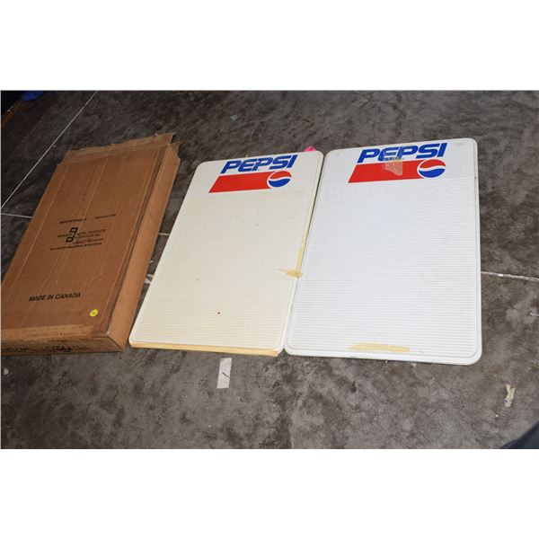 Pepsi Menu Board Signs in Original Box