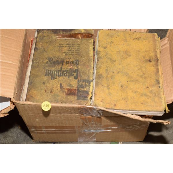Box of CAT Manuals