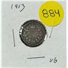 Image 1 : 1913 Canada Silver 10 Cents.