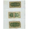 Image 2 : (3) 1900 Dominion of Canada 25 Cents Shinplasters.
