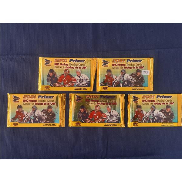 2001 McDonalds Hockey Cards (5 Unopened Packs)