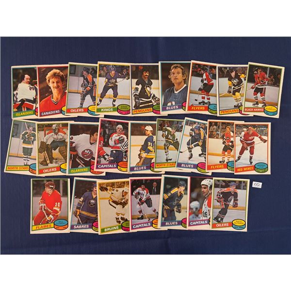 1980-81 OPC Hockey Cards (25)