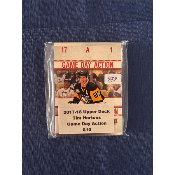 Tim Horton's Game Day Action Insert Set - 2017-18