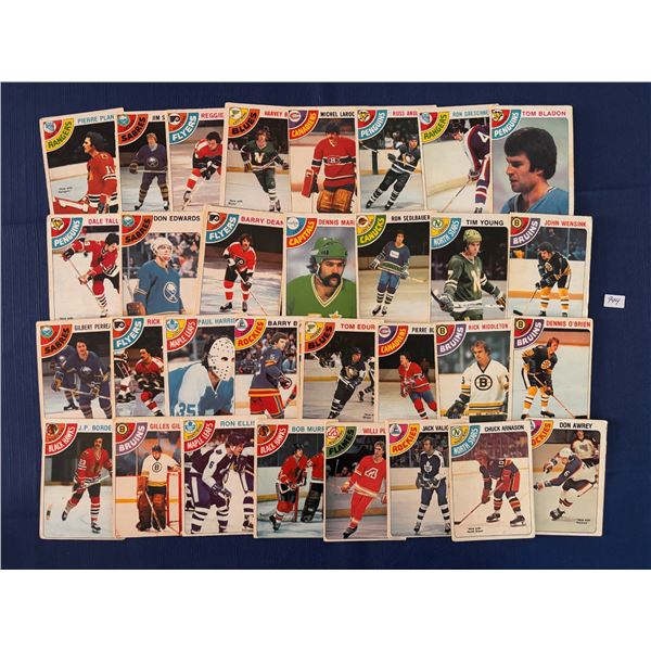 1978-79 OPC Hockey Cards (25)