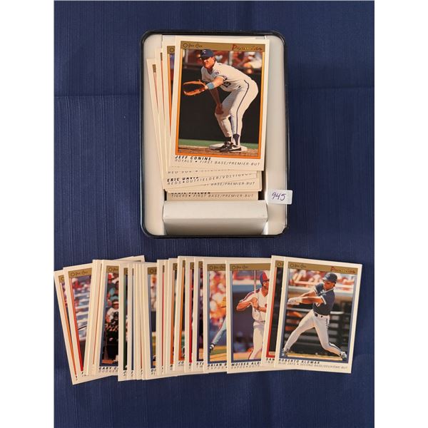 1991-92 OPC Premier Baseball Set
