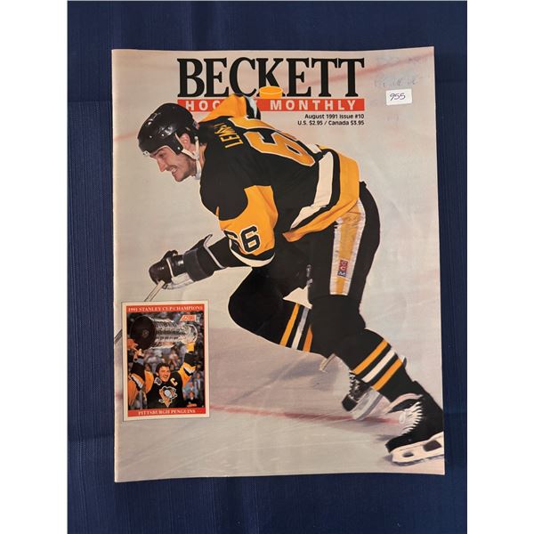 Beckett Magazine (Lemieux)