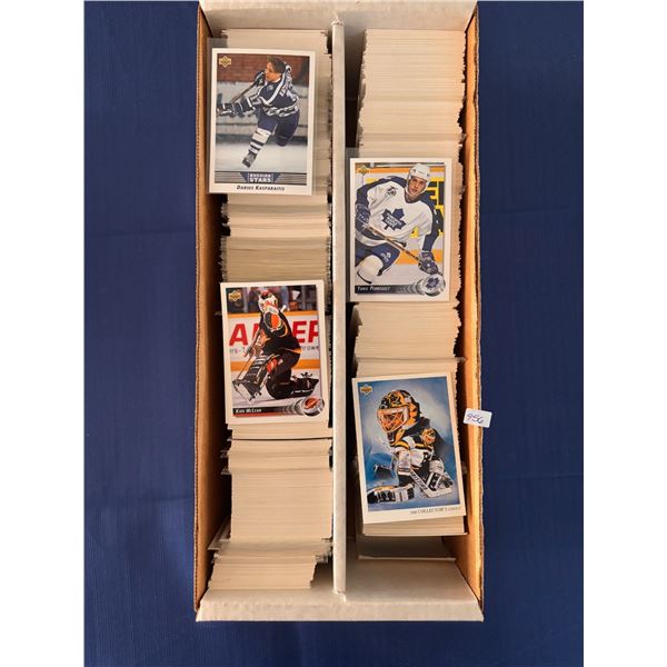Box of Assorted Hockey Cards