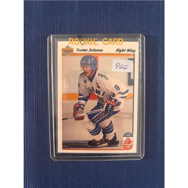 Teemu Selanne - Rookie Card