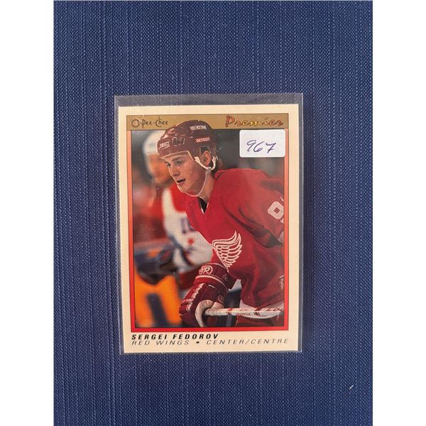 Sergei Federov - Rookie Card