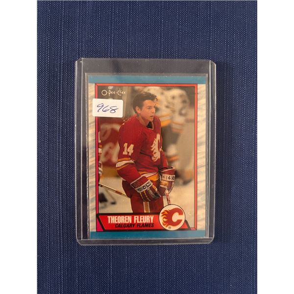 Theo Fleury - Rookie Card
