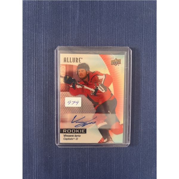 Vincent Iorio - Autographed Rookie Card