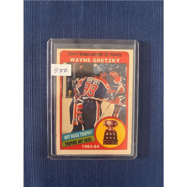 Wayne Gretzky - 1983-84 - Art Ross Trophy Winner