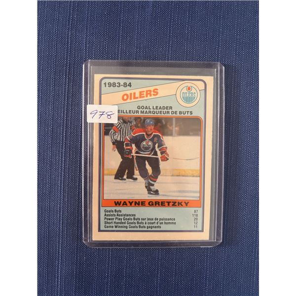 Wayne Gretzky - 1983-84 - Goal Leader