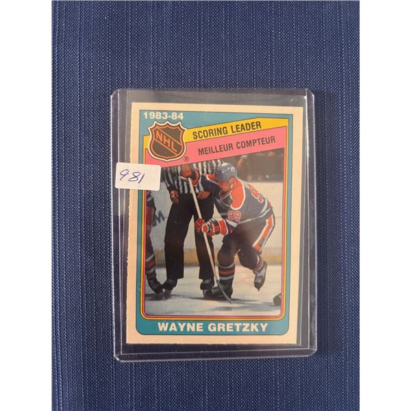 Wayne Gretzky - 1983-84 - Scoring Leader
