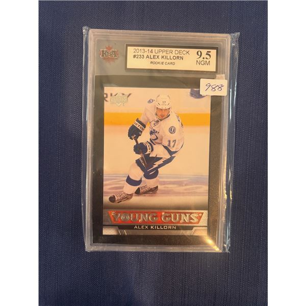Alex Killorn - Young Guns Rookie Card - Graded Near Gem Mint