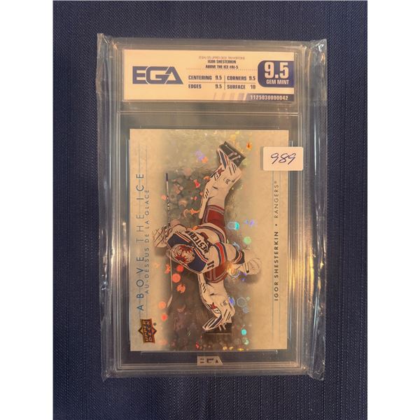 Igor Shesterkin - Above the Ice - Graded Gem Mint