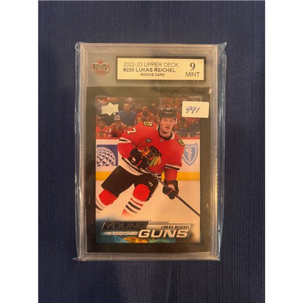 Lukas Reichel - Young Guns Rookie Card - Graded Mint