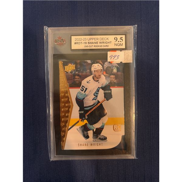Shane Wright - Rookie Card - Graded Near Gem Mint