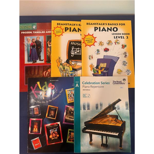 Piano Instruction Books (5)