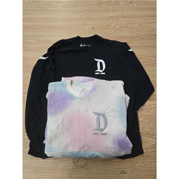 (2) Disneyland Spirit Jerseys – Ladies XS/S