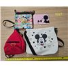 Image 1 : (4) Disney Mickey Mouse Bags (New/Like New)