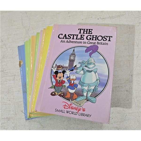 (10) Disney “Adventure World” Books