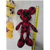 Image 3 : (3) Disney Mickey and Minnie Mouse Collector Plushies – 90 yrs edition, etc.
