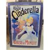 Image 1 : Large Prof. Framed Cinderella Poster - 29" x 41"