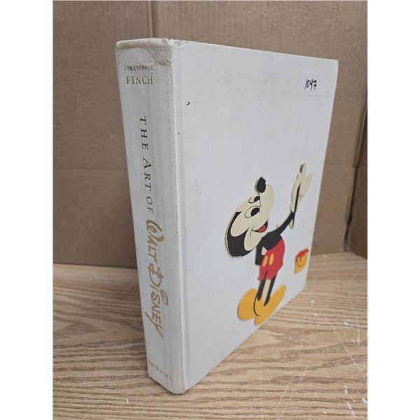 1973 Edition "Art of Walt Disney" Book - 11" x 14" Large with Lots of Fold out Pages