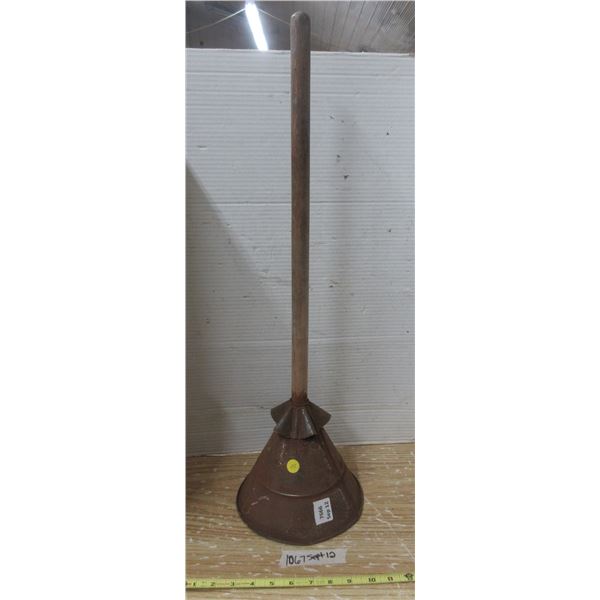 Antique Laundry Plunger