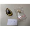 Image 1 : Bug in acrylic pendant, bat skull