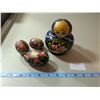 Image 1 : Nesting doll, painted eggs