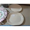Image 3 : Portugal wallmajolica plate, Art deco vase, Corelle platters