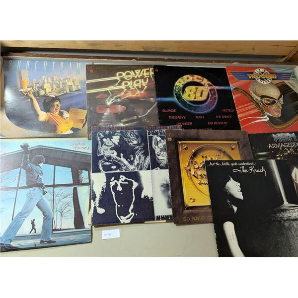 Vintage rock records