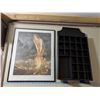 Image 2 : Framed Midsummer Eve print, compartment shelf