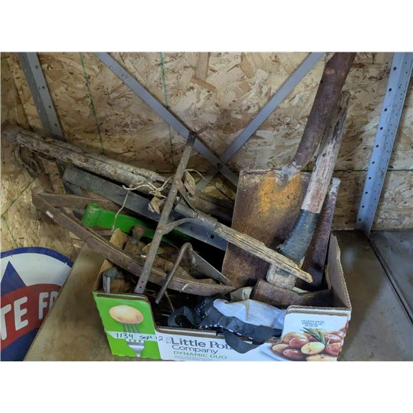 Vintage Horse Buggy Parts, Tools, etc.