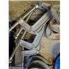 Image 6 : Lot of Old C-Clamps