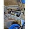 Image 7 : Lot of Old C-Clamps