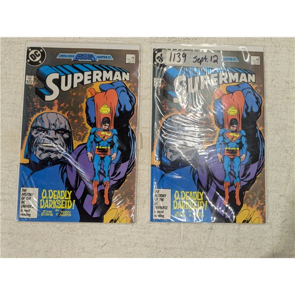 (2) 1987 DC Superman Vol 2 Issue #3 (DC) - Mint/NM