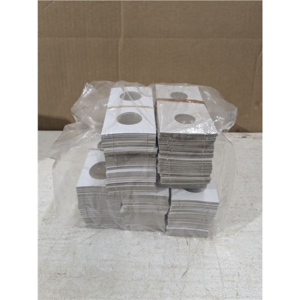 500 2x2 Coin Holders (200-1 cent, 200-Loonie, 100-25 cent)