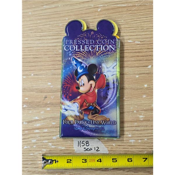 Disney (57) Pressed Coin Collection