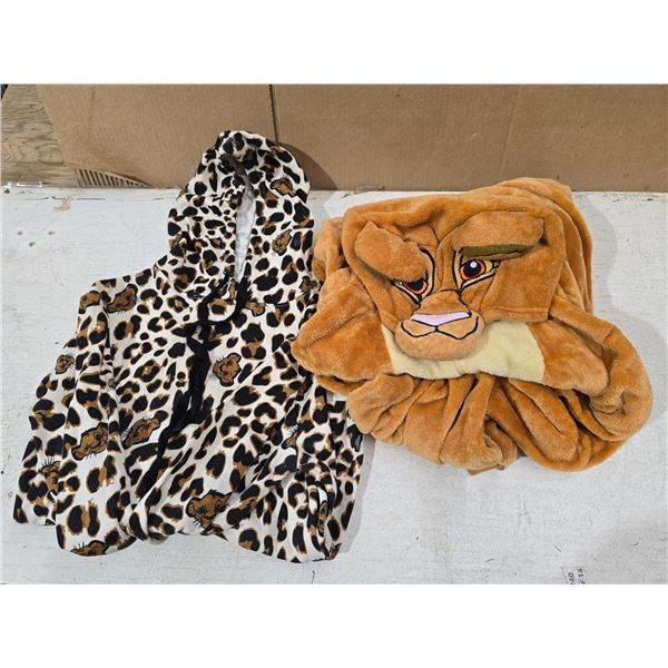 Lion King Sweatshirt (Ladies Med) & Onesie (Large)