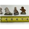 Image 3 : (5) Vintage Wade Whimsies porcelain miniature figurines.