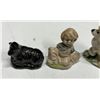 Image 5 : (5) Vintage Wade Whimsies porcelain miniature figurines.
