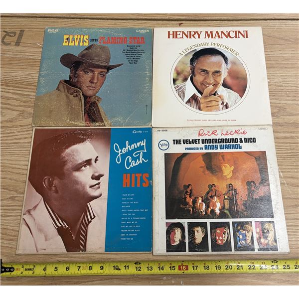 Vintage Vinyl LP Record Albums.