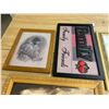Image 3 : Collection of five framed decorative wall art.