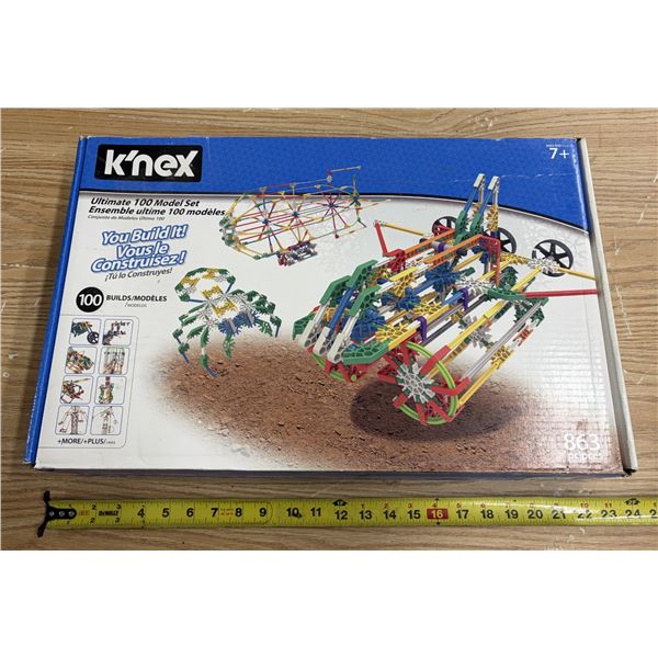 Knex-Ultimate 100 Model Set.